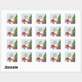 Stickers Funny Santa Claus (Feuille)