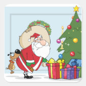 Stickers Funny Santa Claus (Devant)