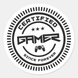 Stickers Gamer Certifiés