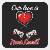 Stickers Gamer Valentine (Devant)