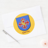 Stickers Garcia Family Shield (Enveloppe)