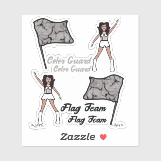 Stickers garde-couleur (Diamant 3) (Feuille)