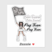 Stickers garde-couleur (Diamant 4) (Feuille)