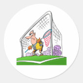 Stickers gardien de but de dessin (Devant)