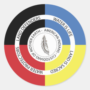 Stickers Gardiens de la Terre (Round)