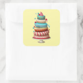 stickers gâteau mignon (Sac)