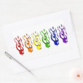 Stickers Gay Flames (Enveloppe)
