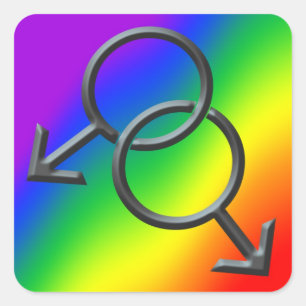 Stickers gay pride Gay pride pour hommes Sticker a