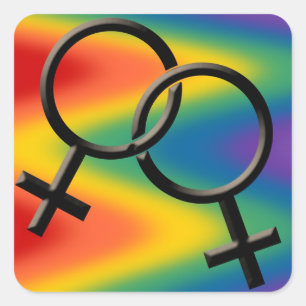 Stickers gay pride Sexe Lesbienne Love Sticker