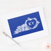 Stickers gebruikt Ik hou van Kentucky State (Envelop)