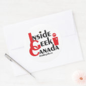 Stickers Geek Canada (Enveloppe)