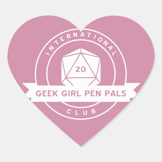 Stickers geek Pal Stylo Pal Valentine's Stickers (Devant)