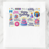 stickers Geft heureux anniversaire (Sac)