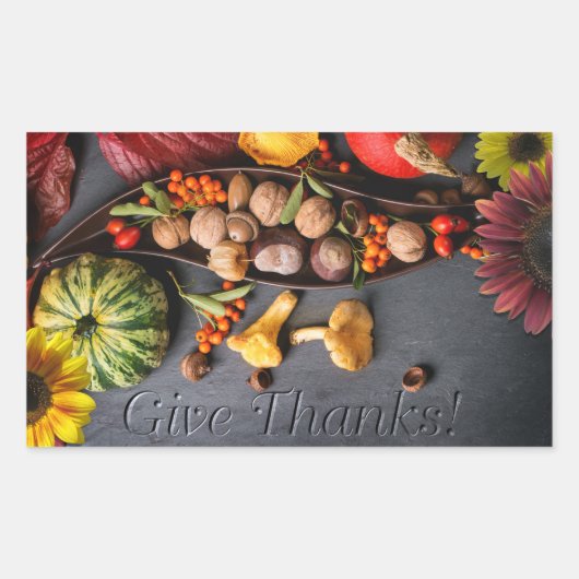 Stickers - gegraveerde Bedankt (Voorkant)