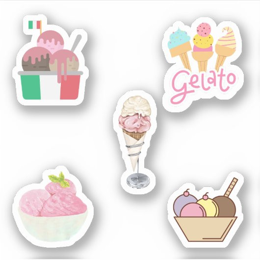 Stickers Gelato (Devant)