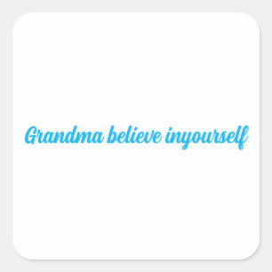 stickers geloven in jezelf