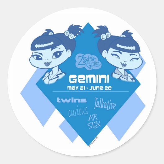 Stickers Gemini (Devant)