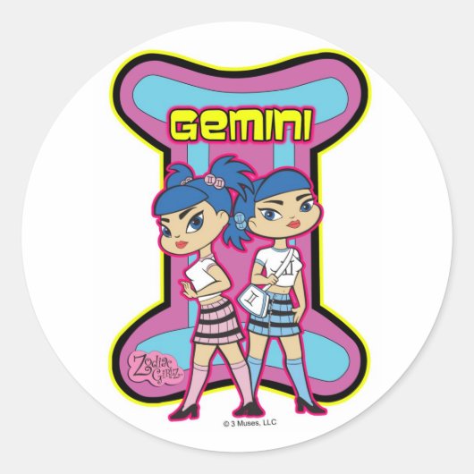 Stickers Gemini (Devant)