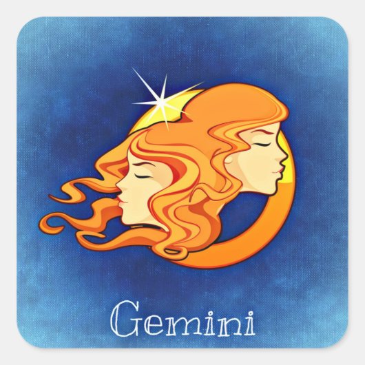 stickers gemini zodiac (Devant)
