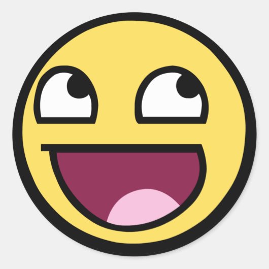 Stickers génial (Devant)