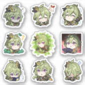 Stickers Genshin Impact Collei (Devant)