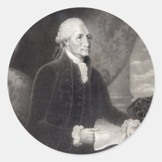 stickers George Washington Portrait (Devant)