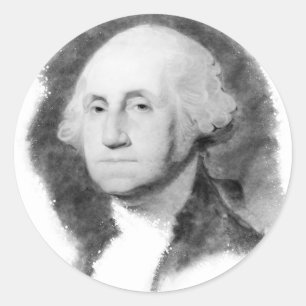 stickers George Washington Portrait