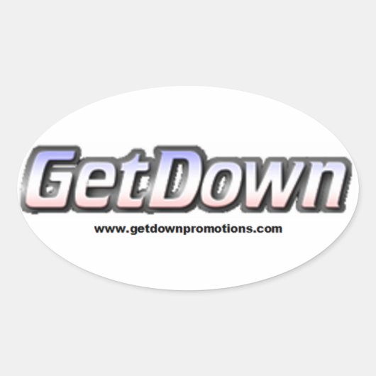 Stickers GetDown officiels (Devant)