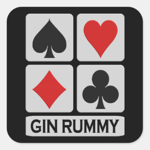 stickers Gin Rummy