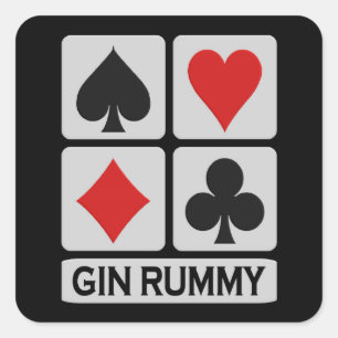stickers Gin Rummy