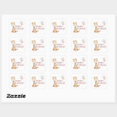 Stickers Giraffe (Feuille)