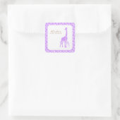 Stickers Giraffe Maman et Bébé (Sac)