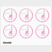 Stickers Giraffe Maman et Bébé (Feuille)