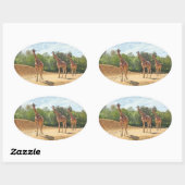 Stickers Giraffes (Feuille)