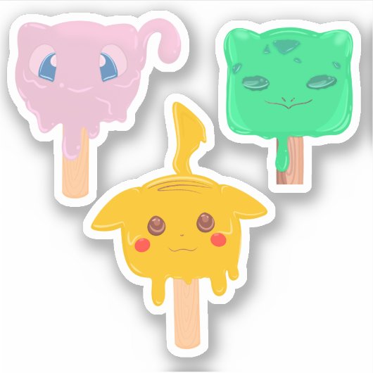 Stickers glace (Devant)