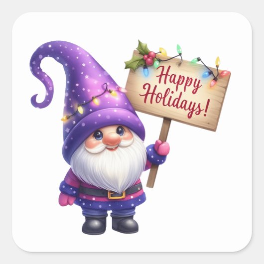 Stickers Gnome de Noël (Devant)