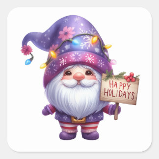 Stickers Gnome de Noël