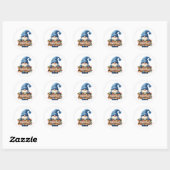 Stickers Gnome de Noël (Feuille)