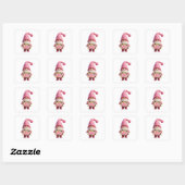 Stickers Gnome de Noël (Feuille)