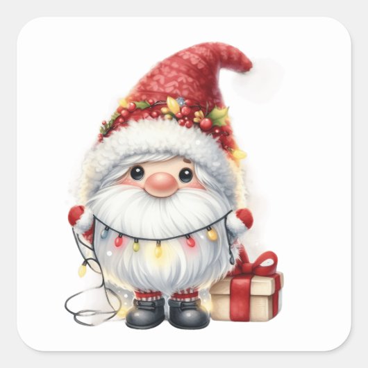 Stickers Gnome de Noël (Devant)