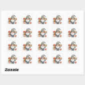 Stickers Gnome de Noël (Feuille)