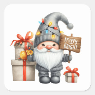 Stickers Gnome de Noël