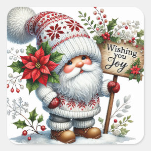 Stickers Gnome de Noël