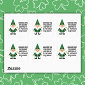 Stickers Gnome St. Patrick's Day