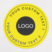 Stickers Gold 30 étanche | Logo d'entreprise perso (Design 1)