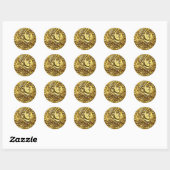 Stickers Gold Coin Reward (Feuille)
