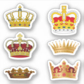 Stickers Gold Crown (Devant)