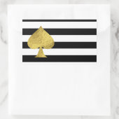 Stickers Gold Foil Ace of Spades (Sac)