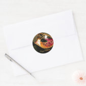 Stickers Gold Masquerade Halloween (Enveloppe)