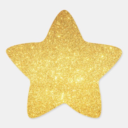 Stickers Gold Star (Devant)